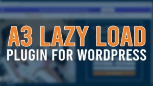 A3 Lazy Load WordPress plugin
