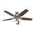 Builder Plus with 3 Lights 52 inch Ceiling Fans Hunter Brushed Nickel 