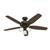 Builder Plus with 3 Lights 52 inch Ceiling Fans Hunter New Bronze 