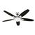 Contempo II with LED Light 54 inch Ceiling Fans Hunter Brushed Nickel 