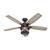 Coral Bay Outdoor with Light 52 inch Ceiling Fans Hunter Noble Bronze 