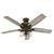 Crown Canyon with 3 Lights 52 inch Ceiling Fans Hunter Regal Bronze 