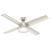 Dempsey Outdoor with Light 52 inch Ceiling Fans Hunter Matte Nickel 