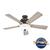 Highdale with Light 52 inch Ceiling Fans Hunter Noble Bronze - Barnwood 