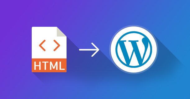 HTML to WordPress