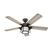 Key Biscayne Outdoor with Light 54 inch Ceiling Fans Hunter Onyx Bengal 