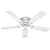 Low Profile III 52 inch Ceiling Fans Hunter White 