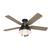 Mill Valley Outdoor Low Profile with Light 52 inch Ceiling Fans Hunter Matte Black 