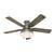 Mill Valley Outdoor Low Profile with Light 52 inch Ceiling Fans Hunter Matte Silver 