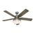 Mill Valley Outdoor with Light 52 inch Ceiling Fans Hunter Matte Silver 