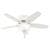Newsome Low Profile with Light 42 inch Ceiling Fans Hunter Fresh White 