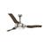 Perseus Outdoor with LED Light 64 inch Ceiling Fans Casablanca Brushed Nickel 