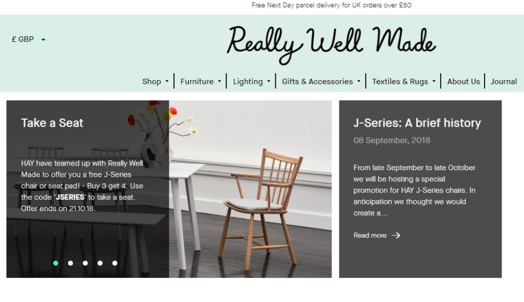 Really-Well-Made website design examples