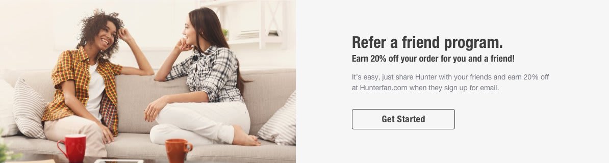 Refer a friend and earn a discount for you and your friend