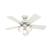 Southern Breeze with 3 Lights 42 inch Ceiling Fans Hunter White 