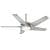 Stealth with Light 54 inch Ceiling Fans Casablanca Brushed Nickel 