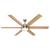 Warrant with LED Light 70 inch Ceiling Fans Hunter Brushed Nickel 