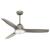 Wisp with LED Light 52 inch Ceiling Fans Casablanca Painted Pewter - Painted Pewter 