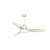Wisp with LED Light White Blades 44 inch Ceiling Fans Casablanca Fresh White 