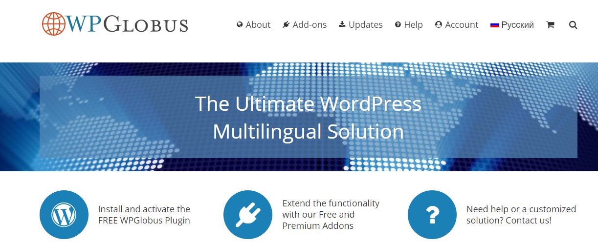 WPGlobus wordpress multilingual plugin