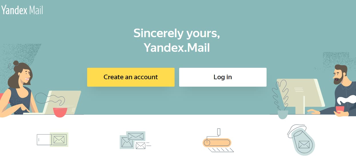 Yandex email hosting provider