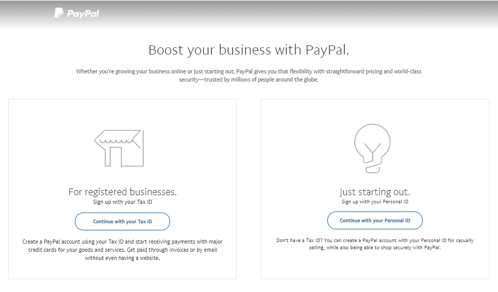 PayPal Business Account for Online Stores Like Woocommerce